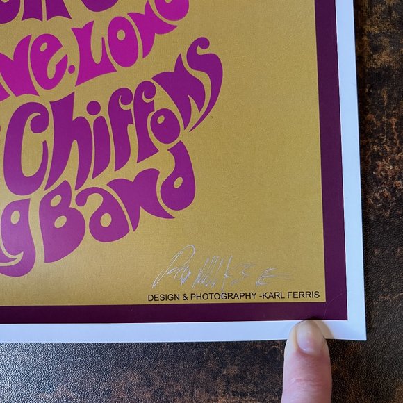 MINT/NM The Jimi Hendrix Experience Are You Experienced Signed by Masse, 14x24 - Picture 6 of 7